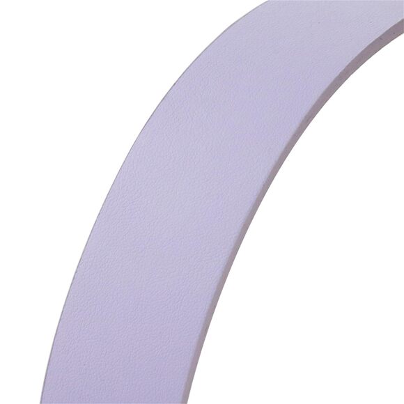 Womens Purple Belt, Leather Belts Removable Letter M Plate Buckle, 1.18"🐥 - Picture 4 of 6